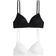 H&M Microfibre Non-Wired Brass - White