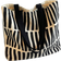 Shein Vacation Casual Style Strip Pattern Large Capacity Top Handle Tote Bag Beach BagPerfect For Daily Use Party Work University College Classroom