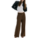 H&M Tailored Trousers - Brown