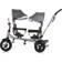 Chipolino Babyshoppen Dreirad 2Play Lenkstange Drehbar Grau