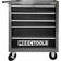 Meec Tools Verktøyvogn 128 deler 62x79x33 cm