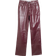 River Island Relaxed Straight Coated Jeans - Red