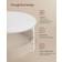 Vasagle with storage round center living room Coffee Table 29.5"