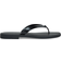 Coach Brianna Flip Flop Sandals - Black Leather