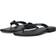 Coach Brianna Flip Flop Sandals - Black Leather