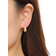 Shein Rhinestone Decor Hoop Earrings