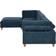 Wade Logan Multi Color Sectional 178 in Wide Sofa 133.5" 4pcs 4 Seater