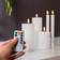 Olsen Home White 5 Pieces Including Remote Control White LED-lys 20cm 5stk