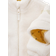 John Lewis Baby Borg Fleece Jacket and Hat, Cream