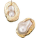 Shein pair Vintage Elegant Pearl Stud Earrings For Women