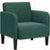 vidaXL Sofastol Med Armlæn 54 cm Fløjl Mørkegrøn Lænestol 70cm