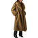 Shein New Autumn Winter Fashion Faux Fur Long Coat Elegant Lady Furry Parka Outerwear