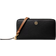 Tory Burch Robinson Pebbled Zip Continental Wallet - Black