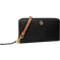 Tory Burch Robinson Pebbled Zip Continental Wallet - Black