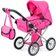 Mami Mami Baby City Star dukkebarnevogn pink