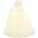 Sirius Evy Snowballs White Stearinlys 9cm 2stk