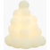 Sirius Evy Snowballs White Stearinlys 9cm 2stk
