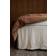 H&M Dubbel i Linmix 180 x 200 cm Sängkappa Beige (200x180cm)