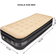 Crystals Single High Raised Inflatable Air Bed Mattress Airbed With Builtin Electric Pump