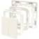 Shelly BLU Wall Switch 4 Adapter Busch-Jaeger Adattatore