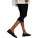 Topshop Carey Leather Loafers with Ruched Detail - Black