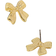 Shein pair Geometric Minimalist Chic Butterfly Stud Earrings All Seasons
