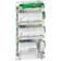 Schneider Electric Færdigmonteret Resi9 XP PW, 3 rækker 13M: 1xAFB 1xSPD 2xRCD 1xRCBO C10A 1PN 1xC16A 1PN 5xC10A 1PN 1xC16A 3PN 2xC10A 3PN