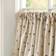 Dunelm Bees Café Style Unlined Slot Top Curtain 45x148cm