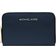 Michael Kors Jet Set Small Zip Around Card Case - Navy