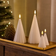 Sirius Laura White Christmas Decoration
