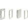 Shelly wandtaster-adapter 232791 4-fach, weiß elfenbein