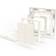 Shelly wandtaster-adapter 232791 4-fach, weiß elfenbein
