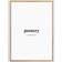 Postery Picture Wood Orange Photo Frame 30x40cm