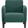 vidaXL Sofastol Med Armlæn 54 cm Fløjl Mørkegrøn Lænestol 70cm