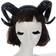 Shein pc Halloween Devil Horns Headband Black Antlers Gothic Steampunk Demon Horns Headband For Halloween Party Costume Party Cosplay Props Witch