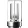 Aluminiums Krystal LED Sølv Bordlampe 17.5cm