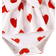 Shein Baby Girl Heart Pattern Ruffled Bodysuit