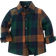 Shein Young Boy Plaid Print Shirt