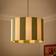 Dunelm Stripe Drum Lamp Olive Shade ∅ 30cm