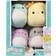 Squishmallows Micromallows 4-pak Gordon, Tex, Tabitha, Irina