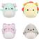 Squishmallows Micromallows 4-pak Gordon, Tex, Tabitha, Irina