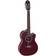 Ortega RCE138 Guitare électro-classique Rouge brillant housse)