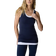 Cubus Long Tank Top with Wide Shoulder Straps - Dark Blue