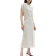 H&M Jerseykleid Mit U-Boot Ausschnitt - Beige