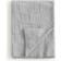 H&M Knitted Cotton Blanket 130 x 170 Blankets Grey (170x130cm)