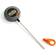 Dunelm Digital Food Orange Meat Thermometer 19cm