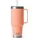 Yeti Rambler 42 oz Straw Lowcountry Peach Travel Mug 42fl oz