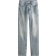 H&M Slim Straight High Jeans - Light Denim Blue