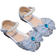 Shein Fashionable & Cute Kids' Flat Shoes With Rhinestones For Girls