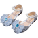 Shein Fashionable & Cute Kids' Flat Shoes With Rhinestones For Girls